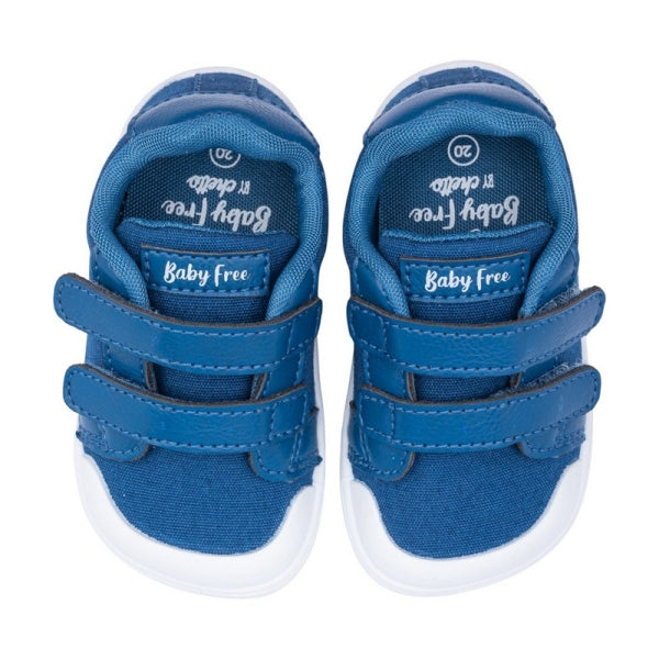 BabyFree Barefoot Sapatilha Lona Azul