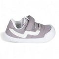 BabyFree Barefoot Sapatilha Lona de elásticos Gris