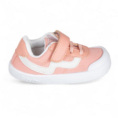 BabyFree Barefoot Sapatilha Lona de elásticos Rosa