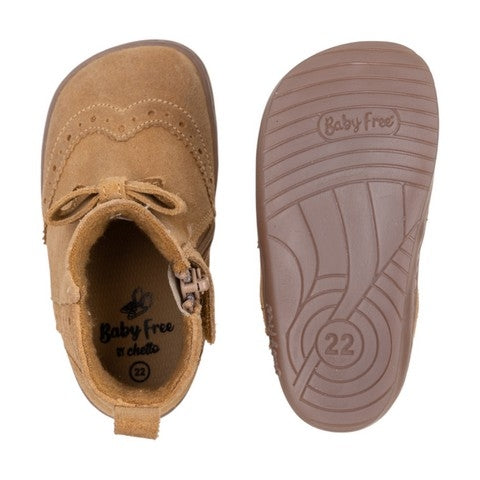 BabyFree Barefoot Bota Camel