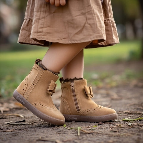 BabyFree Barefoot Bota Camel