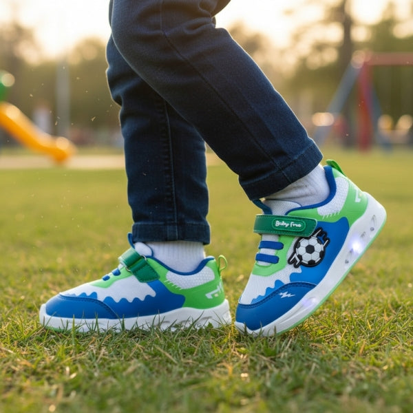 Chetto Barefoot Football Light-Up Sneakers