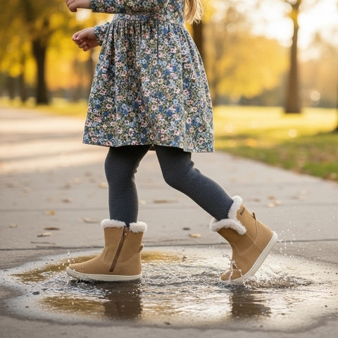 Chetto Barefoot Botas Impermeables - Camel