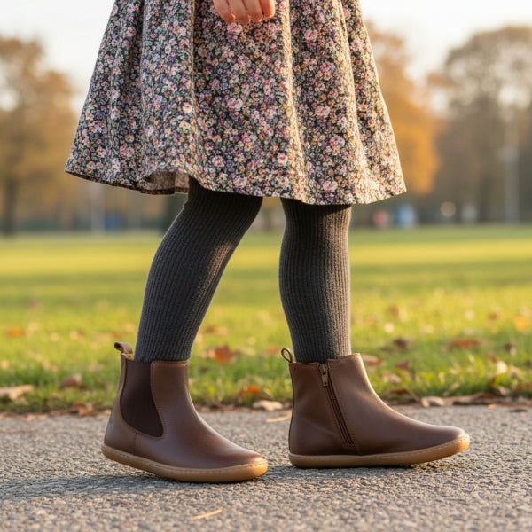 Chetto Barefoot Bota con pelo - Camel