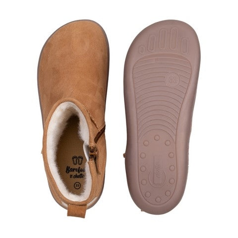 Chetto Barefoot Bota con pelo - Camel