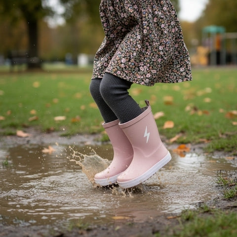 Chetto Rain Boots Beige