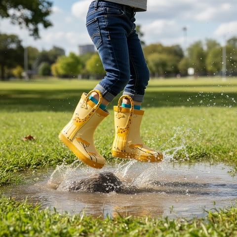Chetto Giraffe Rain Boots