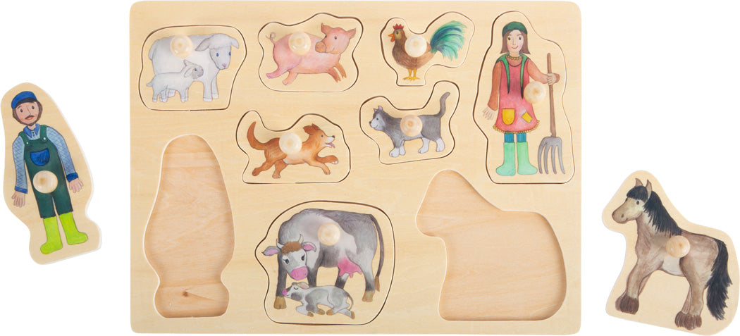 small foot - Puzzle de pegas Quinta e Campo
