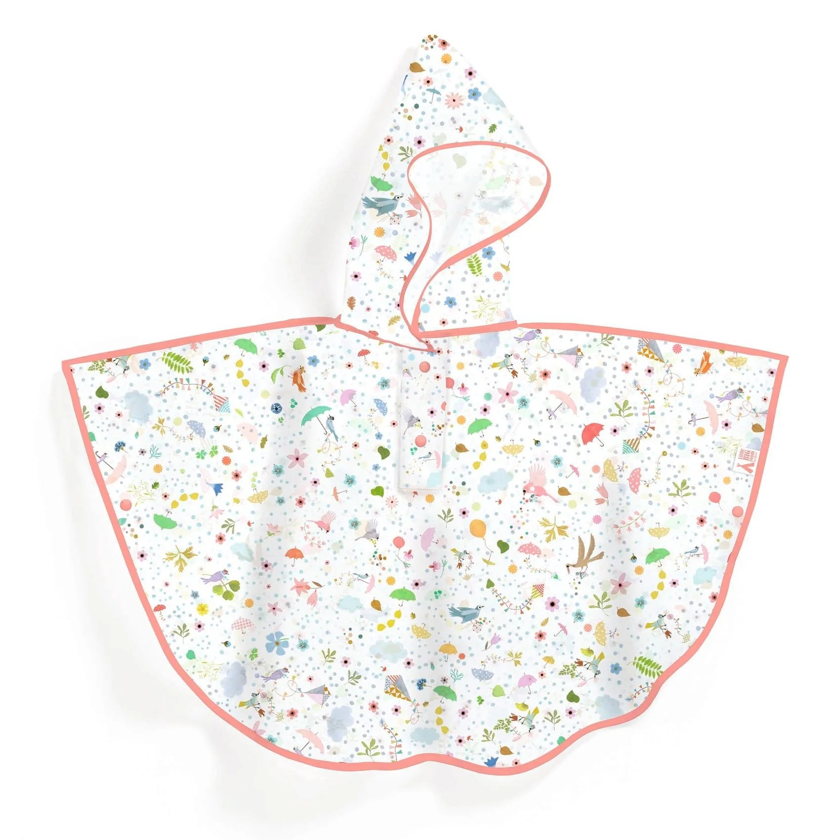 Djeco Raincoat Poncho for Children 5/7 Years