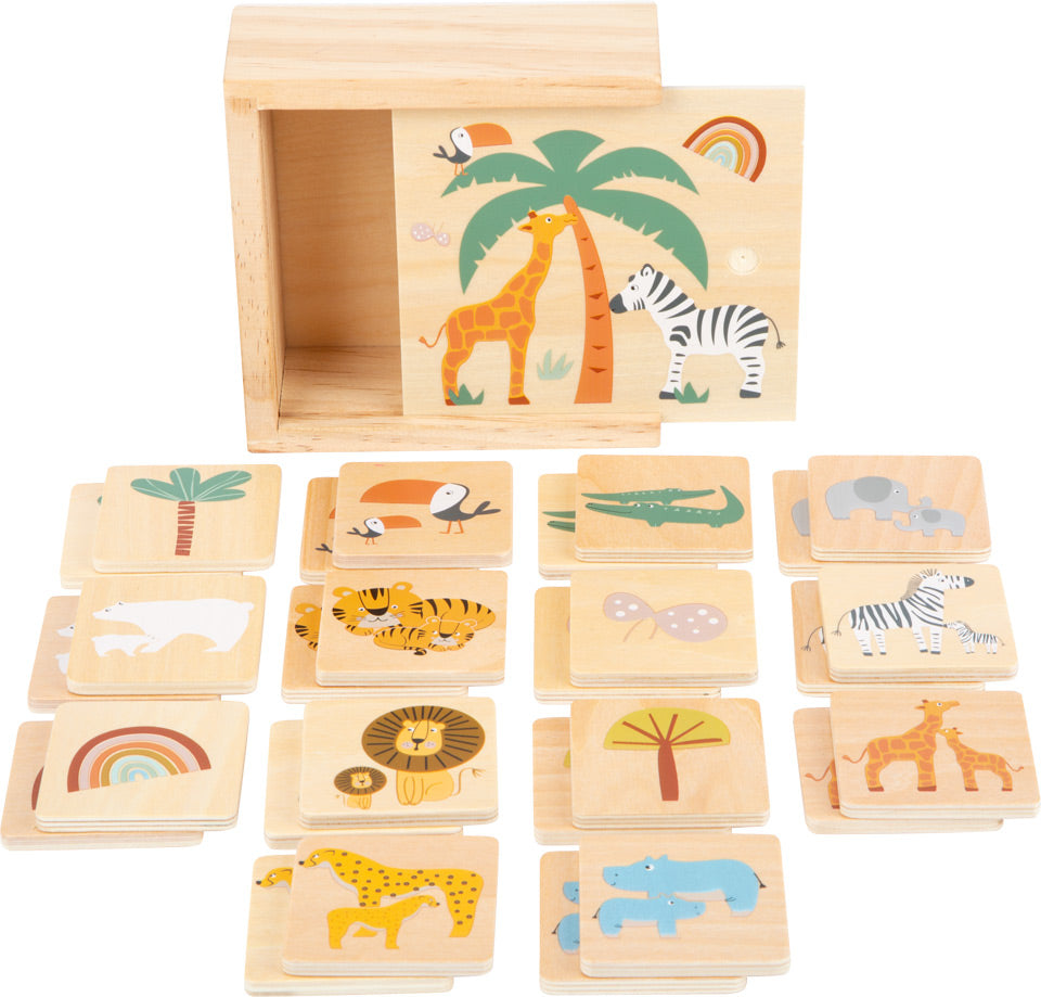 small foot - Safari memory game