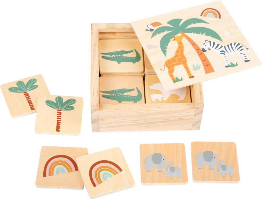 small foot - Safari memory game