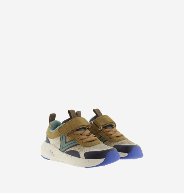 Victoria Barefoot Kai Taupe Sports Sneakers