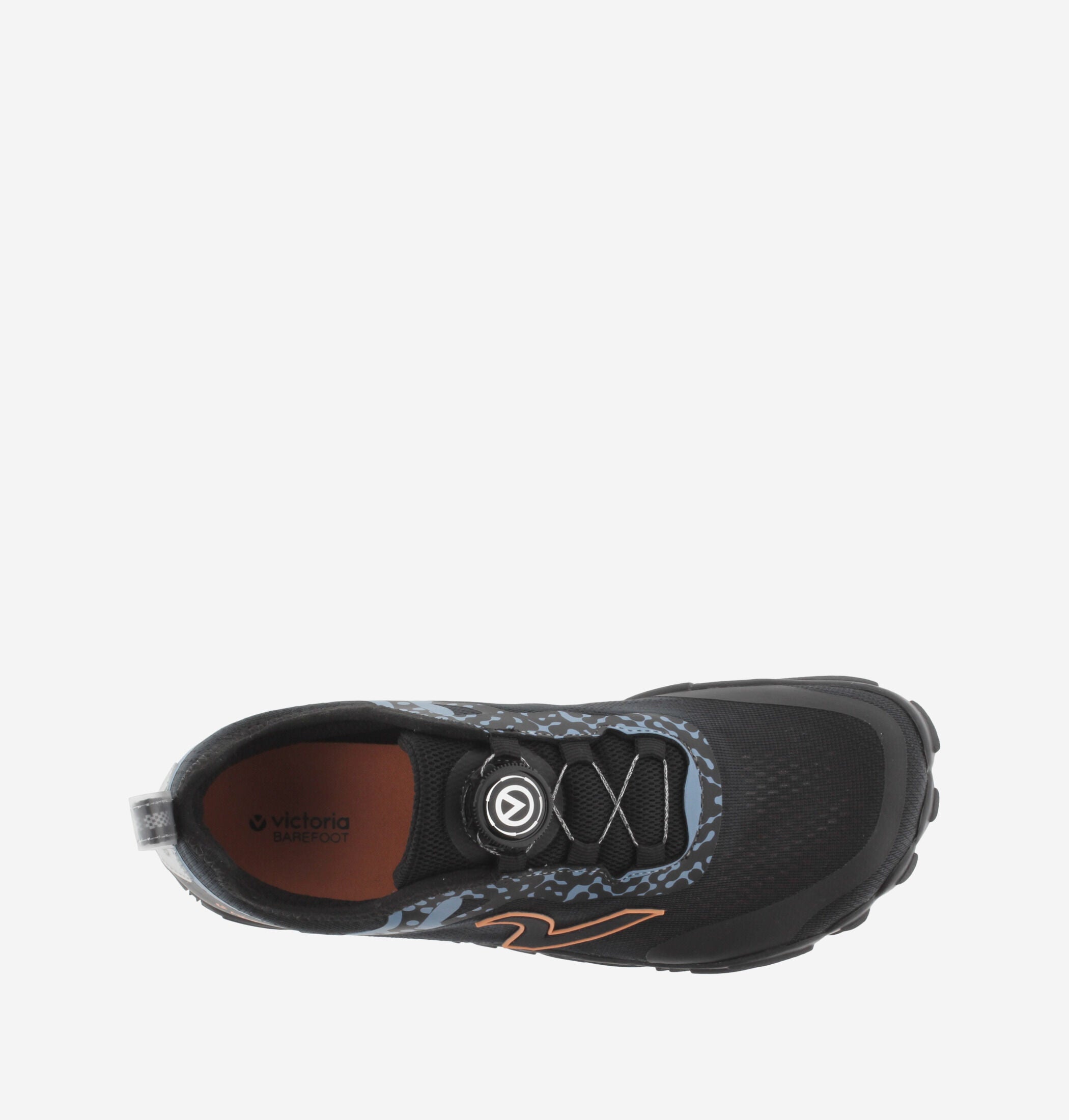 Victoria Barefoot Terratech Mesh Sapatilhas adulto (NEGRO) Nova Coleção