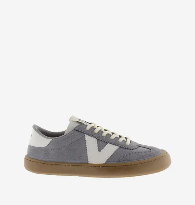 Zapatillas Victoria Barefoot OLMO para adultos (gris con purpurina)