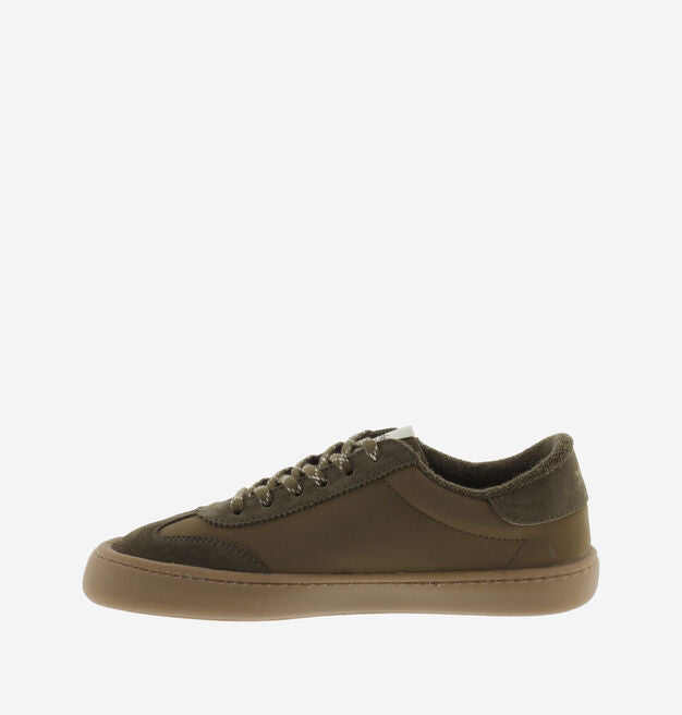 Victoria Barefoot OLMO Adult Sneakers in Nylon and Suede Khaki