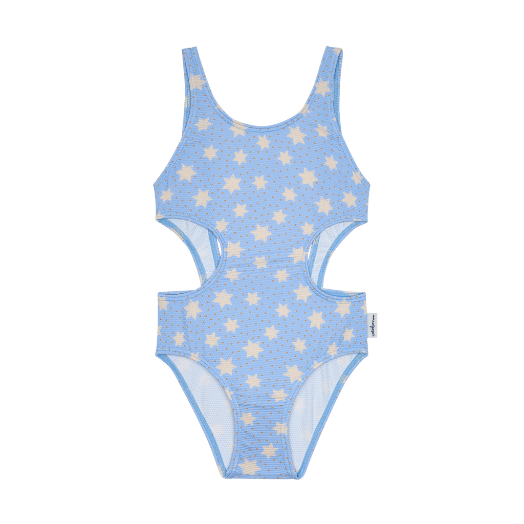 Traje de baño de playa para niña Waterlemon Matchy Stars