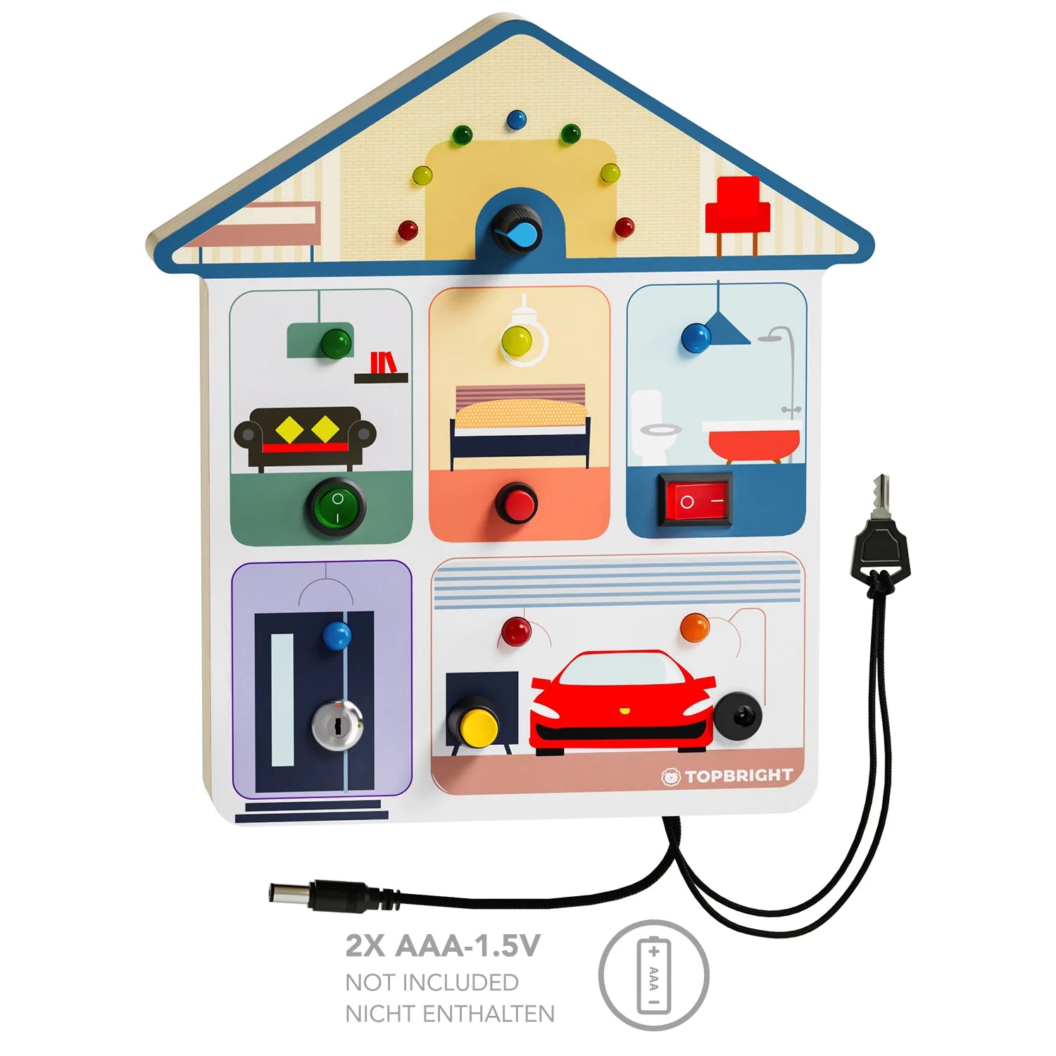 Topbright - Painel de Atividades Casa