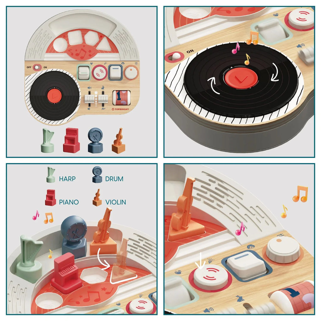 Topbright - Painel de atividades musical