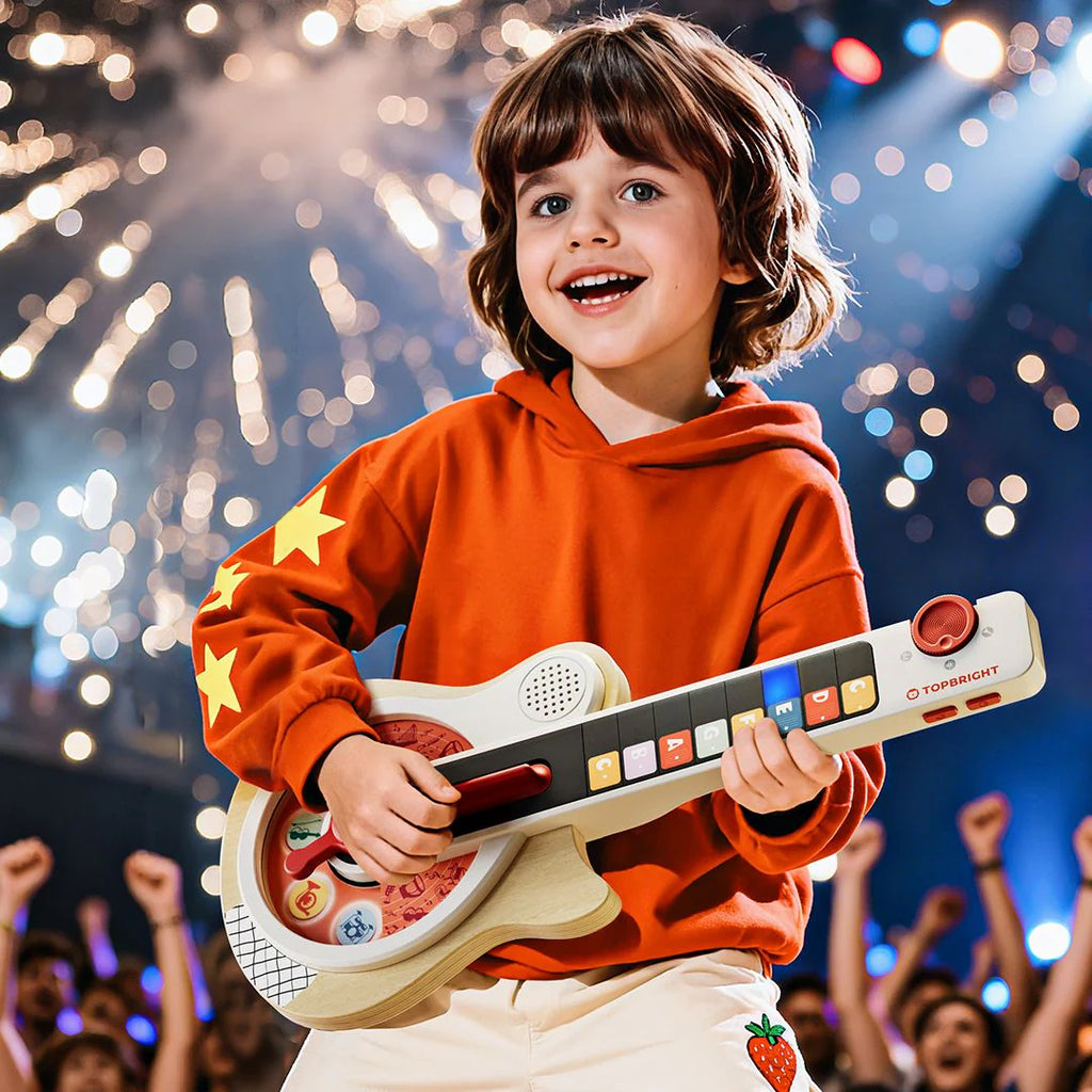 Topbright - Guitarra musical de atividades