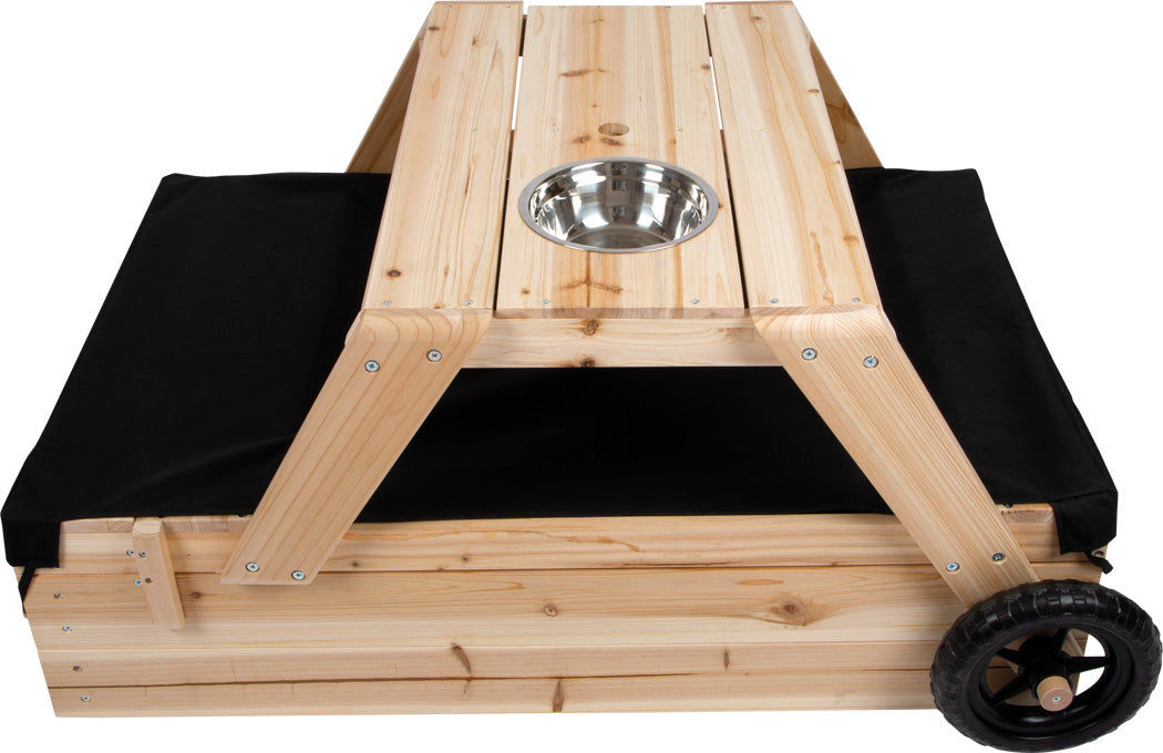 Small Foot Table Sandbox and Mud Kitchen