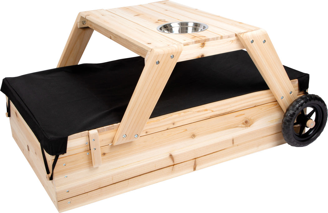Small Foot Table Sandbox and Mud Kitchen