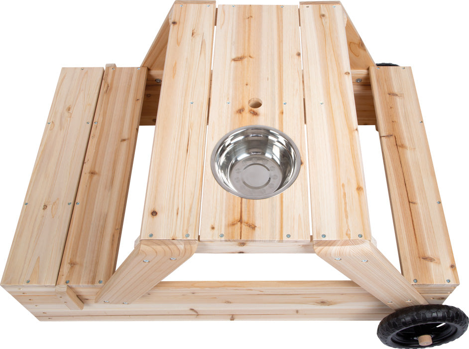 Small Foot Table Sandbox and Mud Kitchen
