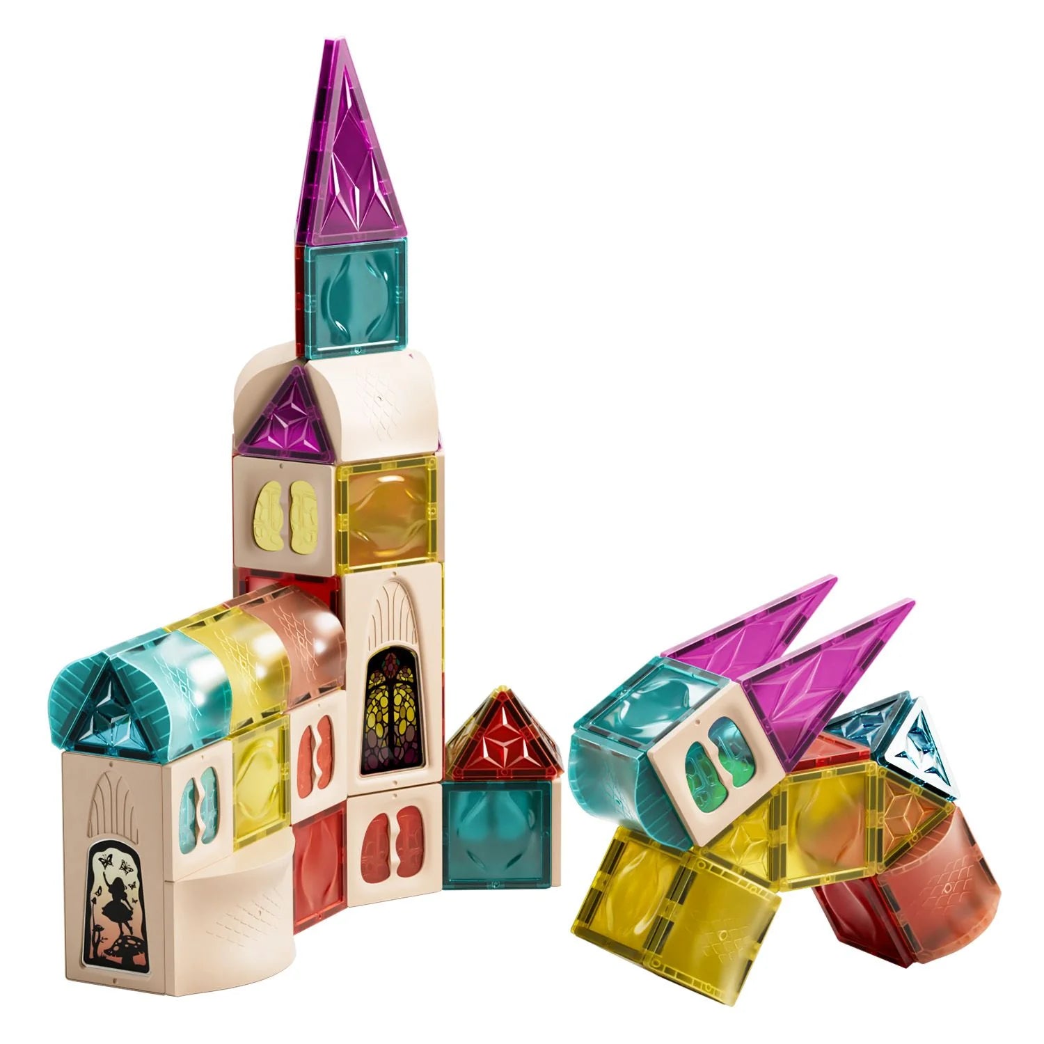 Topbright - Juego de Bloques Magnéticos MagArt 64 piezas