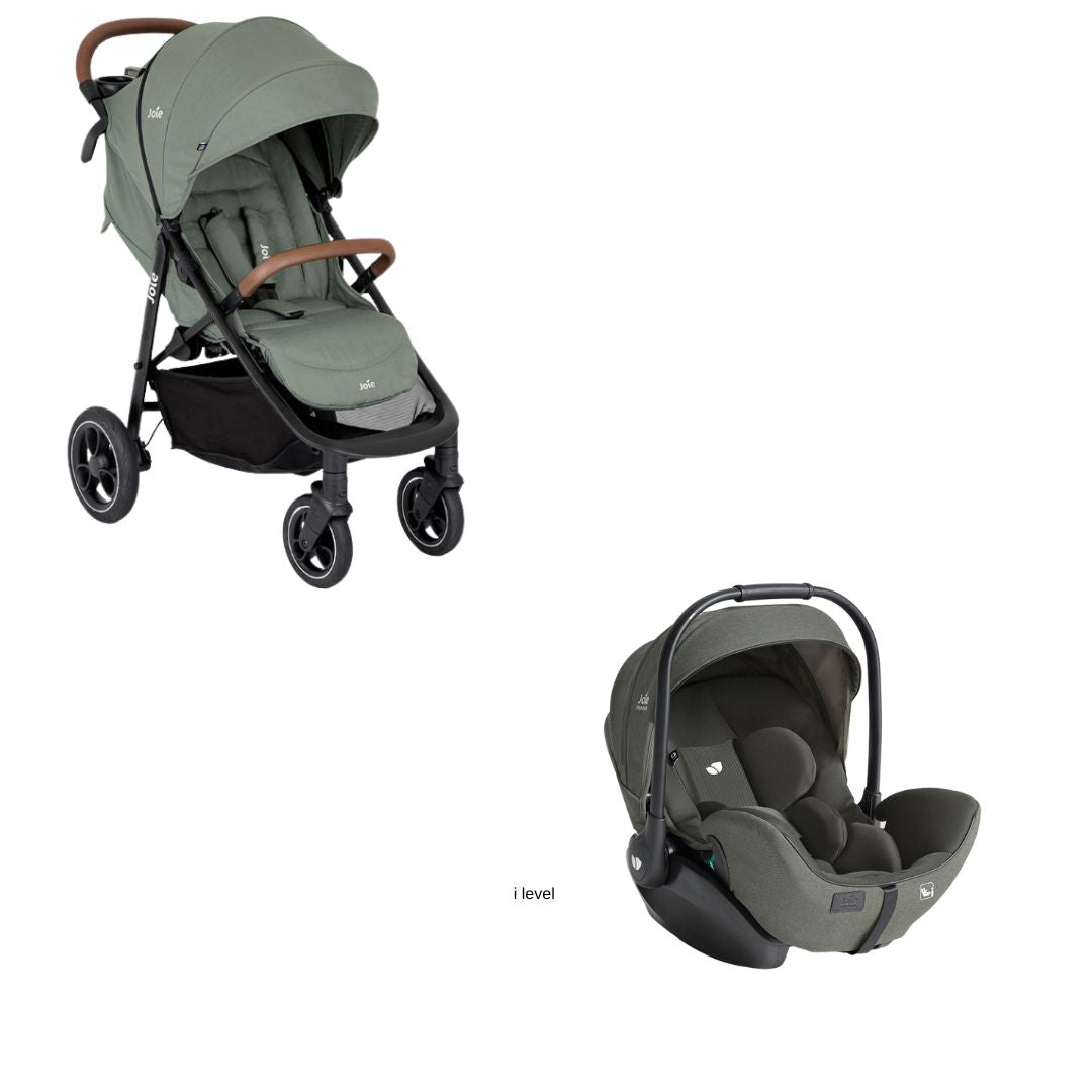 Silla de paseo compacta Joie DUO Pact PRO + huevo i-snug