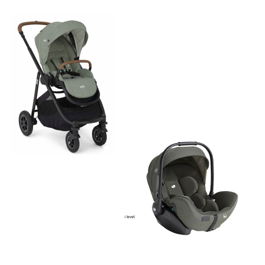 Joie DUO Versatrax Silla de paseo reversible + capazo ramble XL