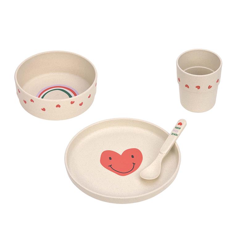 Lassig 4-piece feeding set