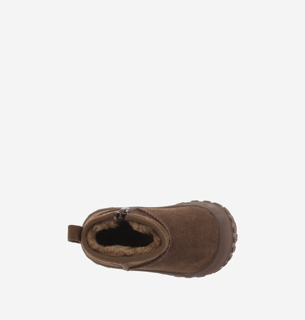 Botines Victoria Barefoot HALO Serraje Efecto Borreguillo Marrón