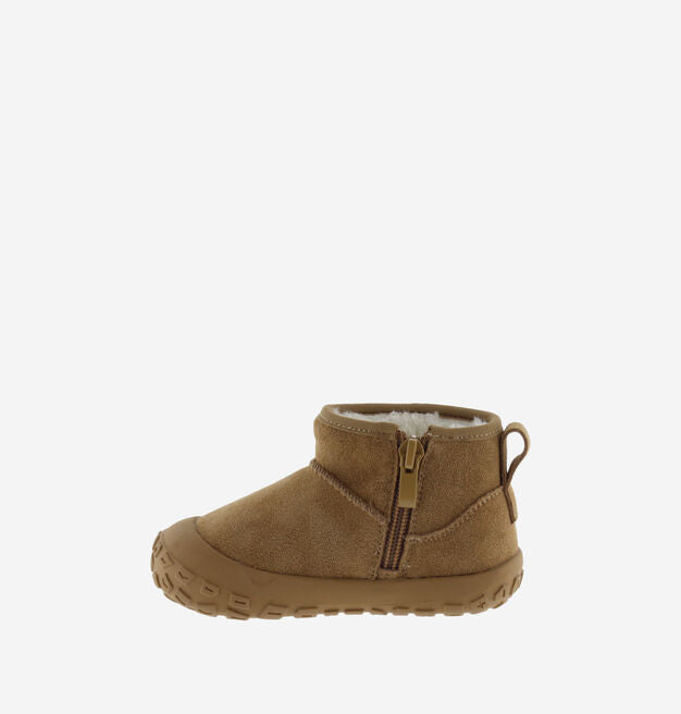 Victoria Barefoot Botines HALO Serraje Efecto Borreguillo Beige