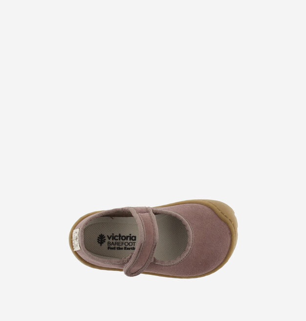 Victoria Barefoot Bailarina Camurça Bosco Malva