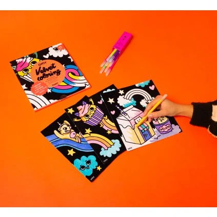 Libro para colorear OMY Terciopelo 