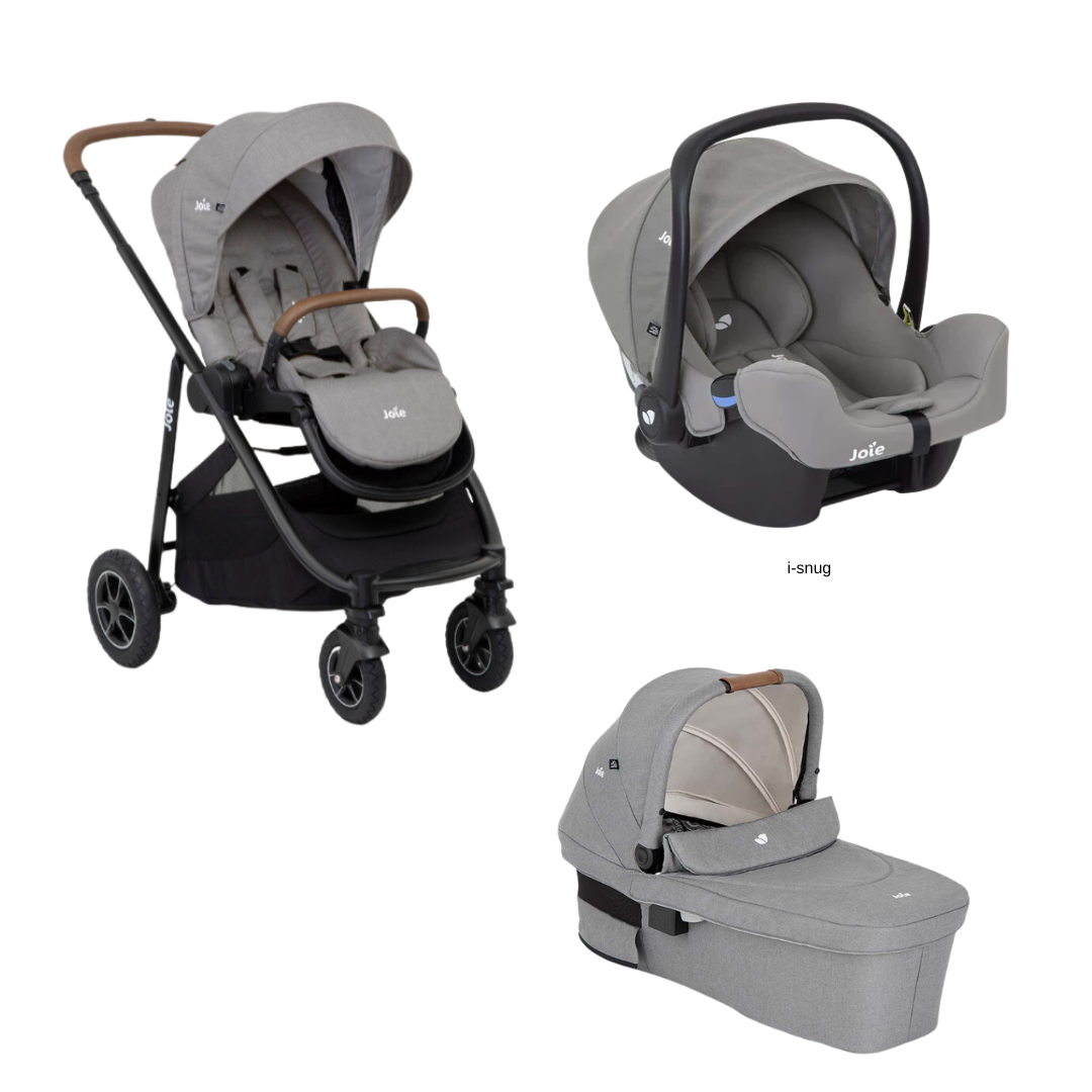Joie DUO Versatrax Silla de paseo reversible + capazo ramble XL