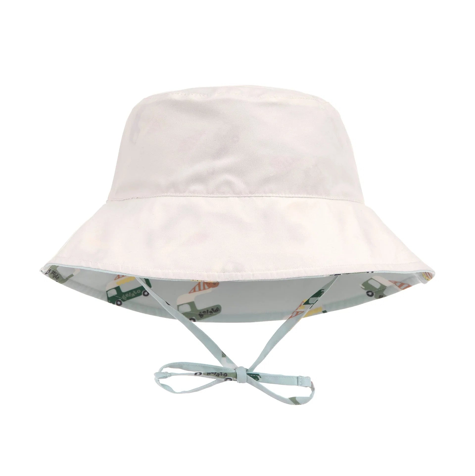 Lassig Reversible UV Panama Hat Ice Cream/Blue Truck
