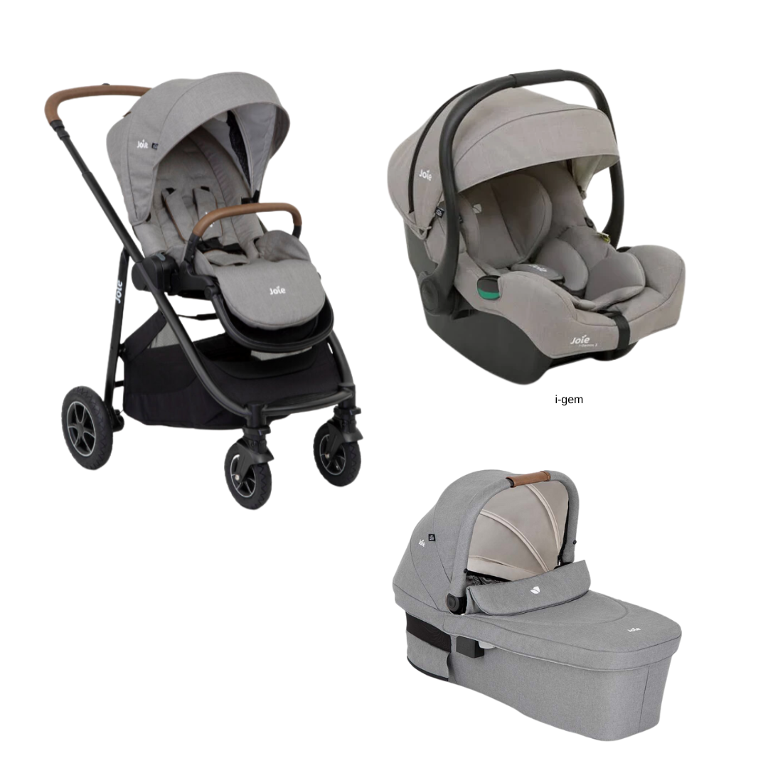 Joie DUO Versatrax Silla de paseo reversible + capazo ramble XL