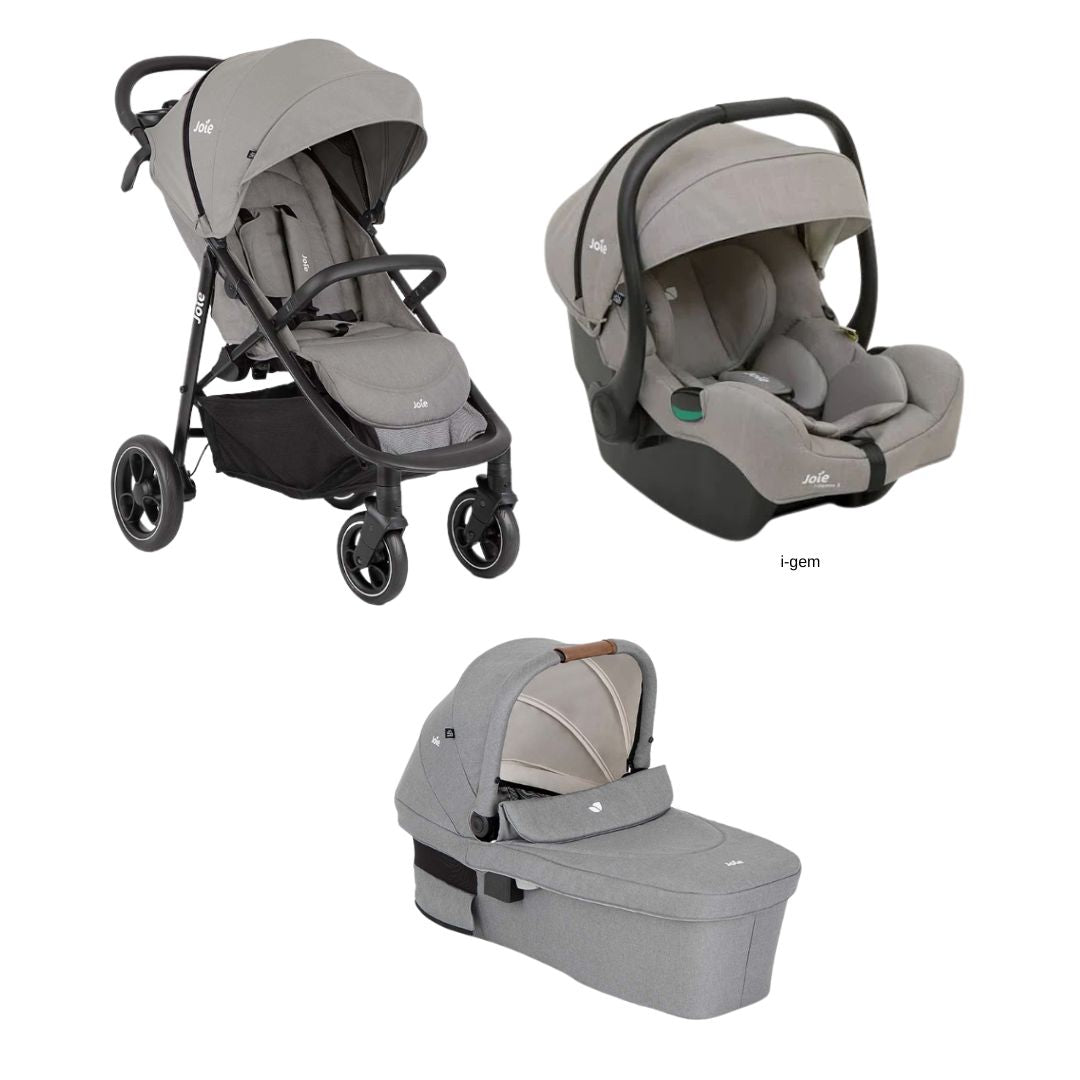 Silla de paseo compacta Joie DUO Pact PRO + huevo i-snug