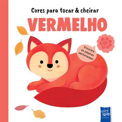 YOYO Books - Cores para tocar e cheirar VERMELHO
