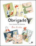 Capa do livro "Obrigado - Uma História de Vizinhos" de Rocio Bonilla, mostrando ilustrações coloridas de animais antropomórficos.