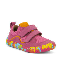 Froddo Barefoot Leather & Mesh Sneaker (Fuchsia) Kid *Arriving in February
