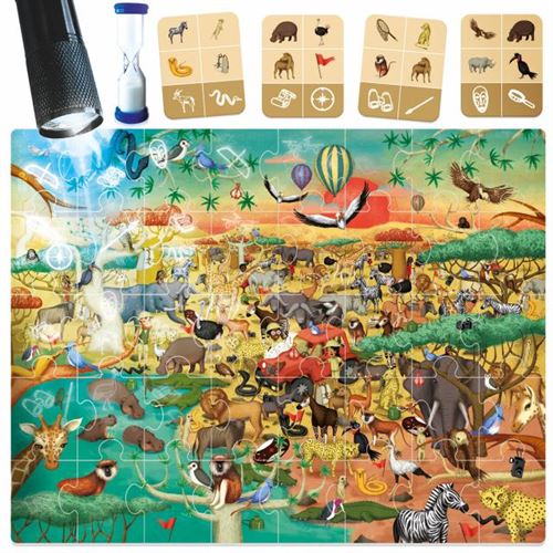 Headu - X-Ray Mission Puzzle - Safari Park
