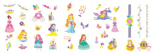 Avenir Tattoo and Nail Sticker Set