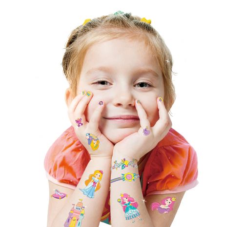 Avenir Tattoo and Nail Sticker Set