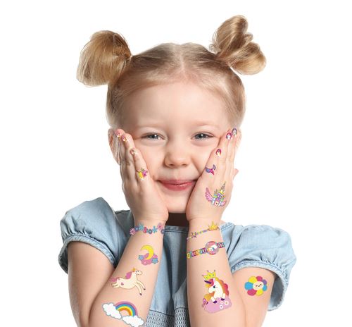 Avenir Tattoo and Nail Sticker Set