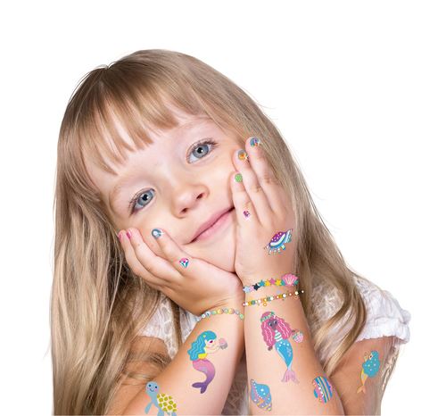 Avenir Tattoo and Nail Sticker Set
