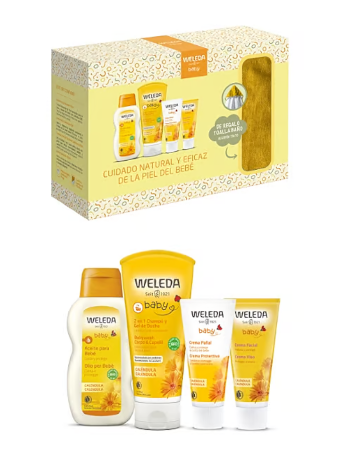 Weleda Baby Welcome Pack with Bath Towel