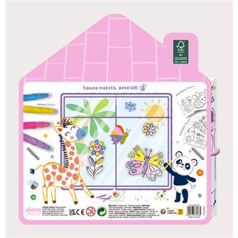 Haku Yoka Autocolantes estáticos reposicionáveis para pintar Jardim