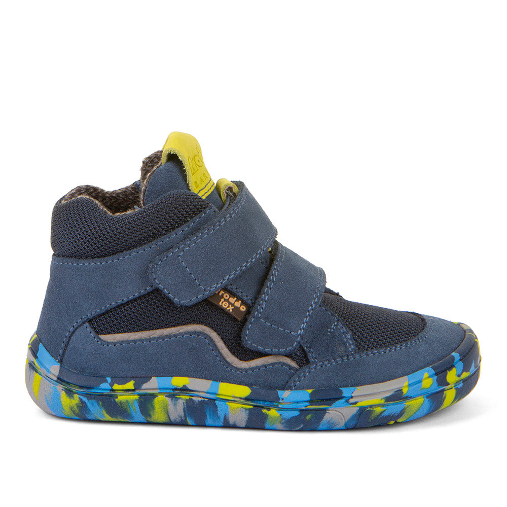Bota Froddo Barefoot Impermeable TEX Gris Otoño