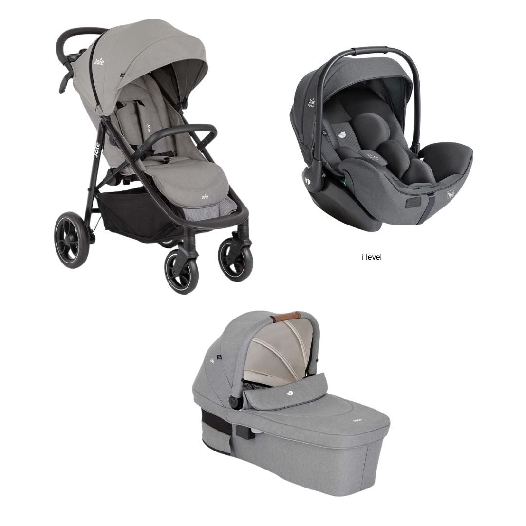Silla de paseo compacta Joie DUO Pact PRO + huevo i-snug